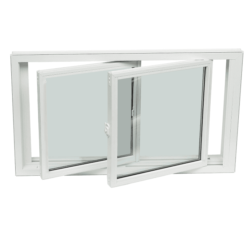 Double tilt slider window