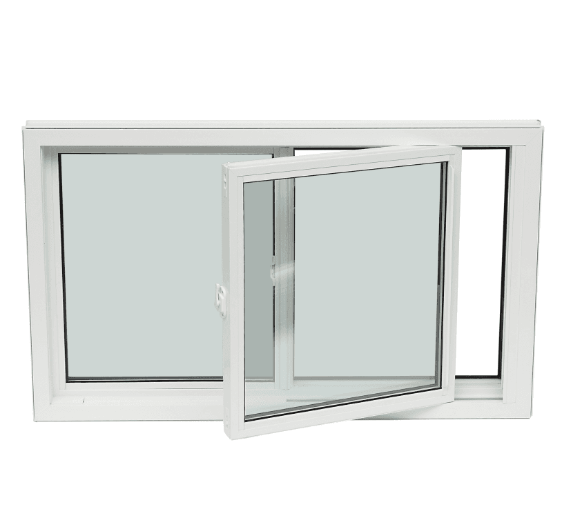 Double tilt slider window