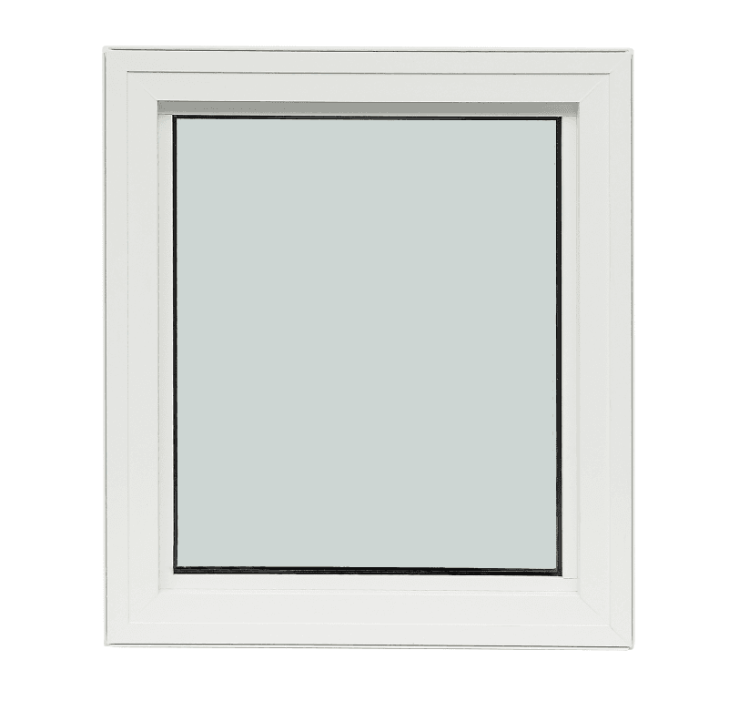 Fixed, regular and shaped window