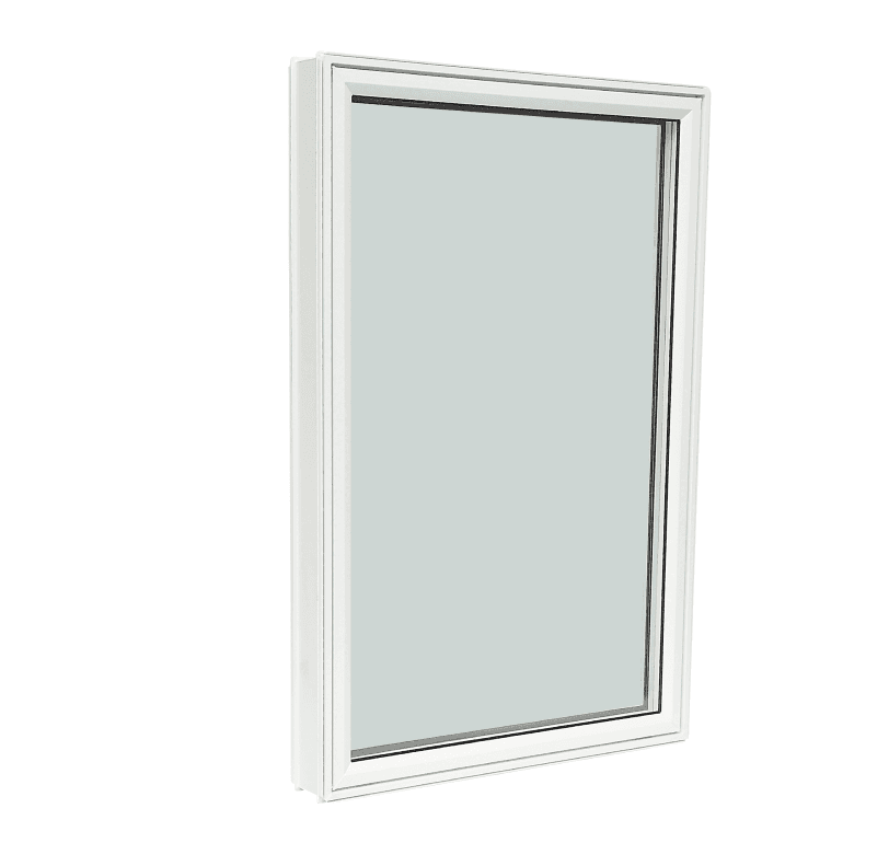 Fixed, regular and shaped window