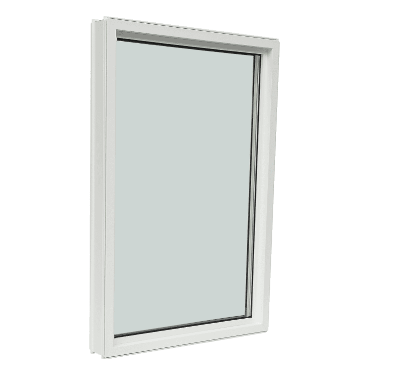 Fixed, regular and shaped window